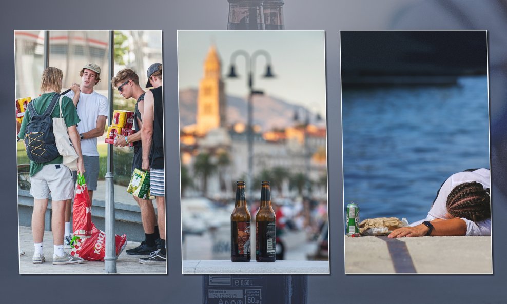 Split, u kojem 'noćni nered' vezan i uz prodaju alkohola eskalira od 2019., u fokusu je zbog inicijative promjene zakona