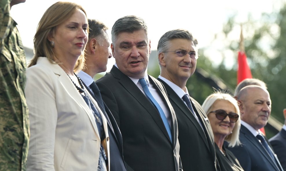 Andrej Plenković i Zoran Milanović