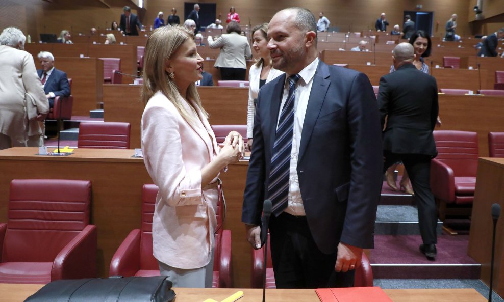 Sabina Glasovac i Siniša Hajdaš Dončić