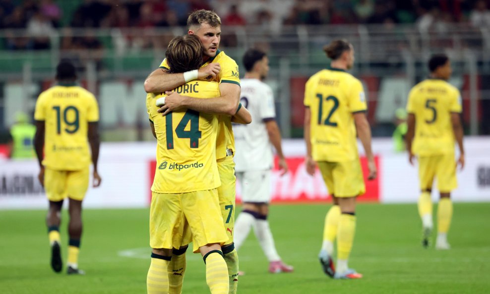 Luka Modrić i Santiago Gimenez