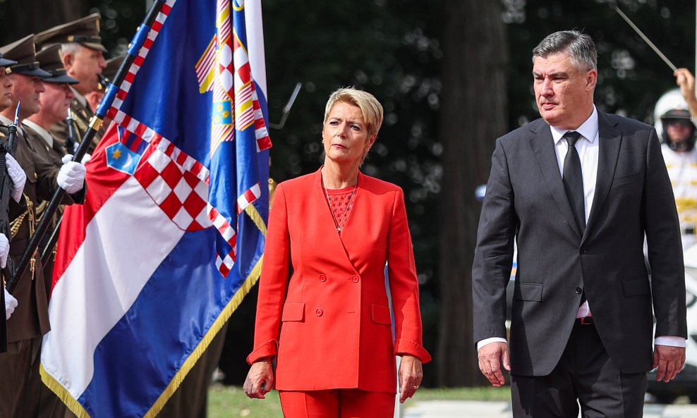 Zoran Milanović i Karin Keller-Sutter