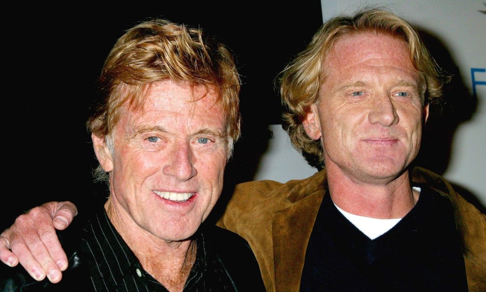 Robert Redford sa sinom Jamesom