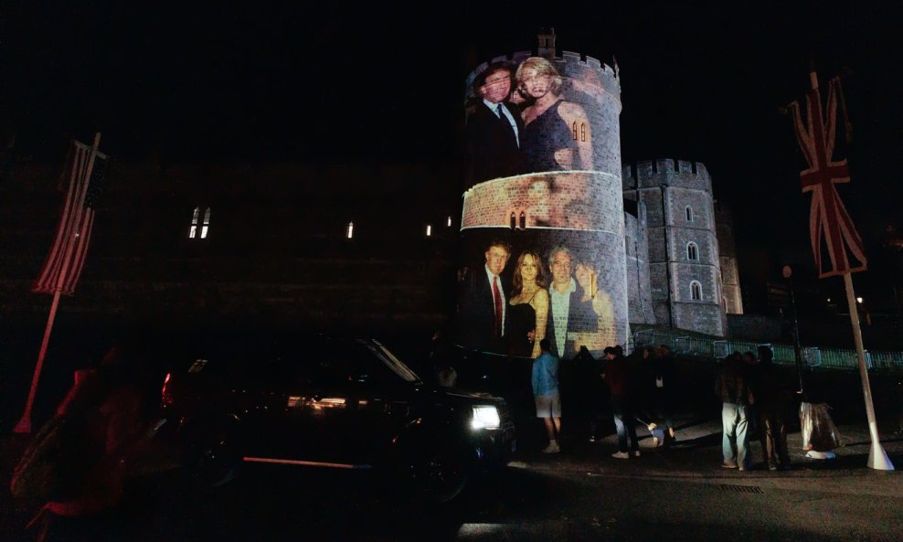 Projekcija na dvorcu Windsor