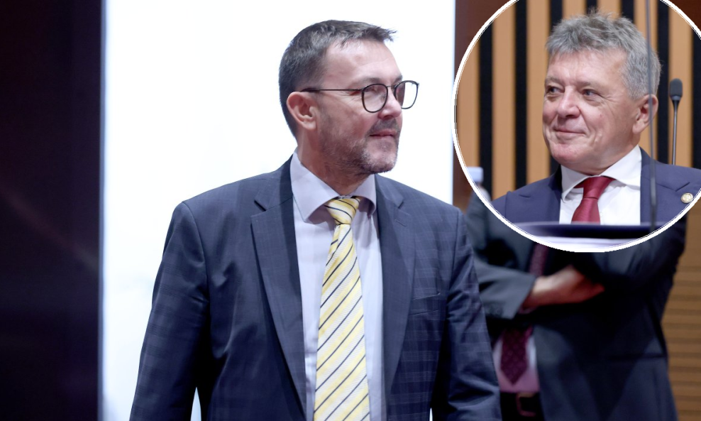 Arsen Bauk i Ivan Turudić (u krugu)