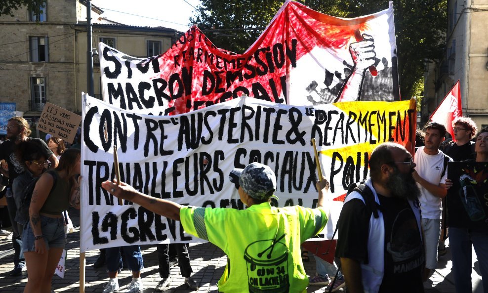 Veliki prosvjedi u Francuskoj