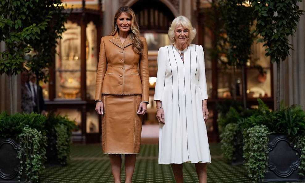 Melania Trump i kraljica Camilla