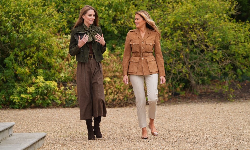 Kate Middleton i Melania Trump