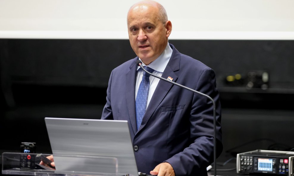 Branko Bačić na prezentaciji u Zadru