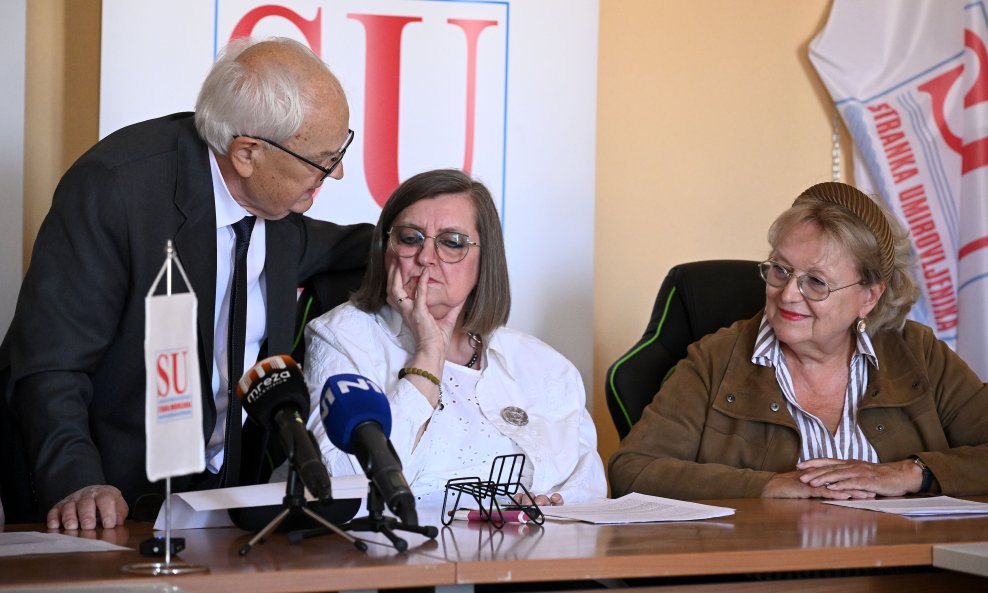 Konferencija za medije Stranke umirovljenika