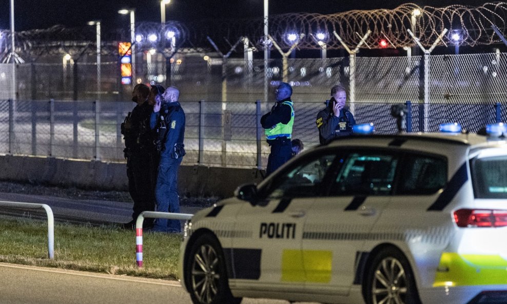 Policija u zračnoj luci u Kopenhagenu