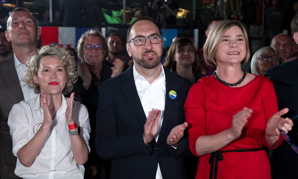 Ivana Kekin, Tomislav Tomašević, Sandra Benčić
