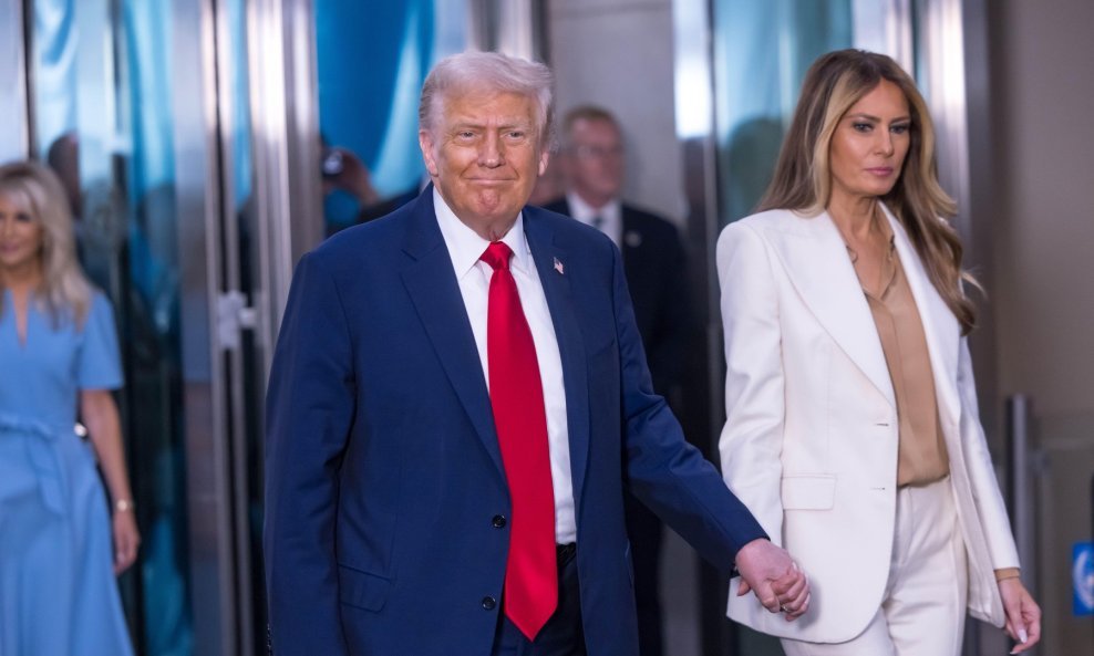 Melania i Donald Trump