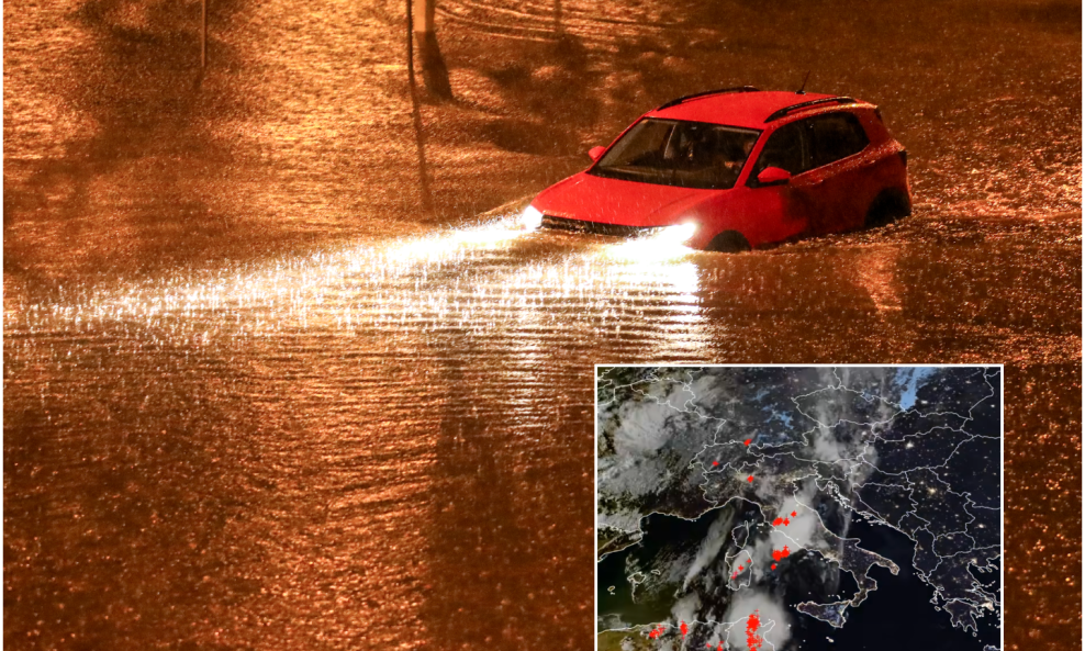 Moguće su bujične poplave i tuča.