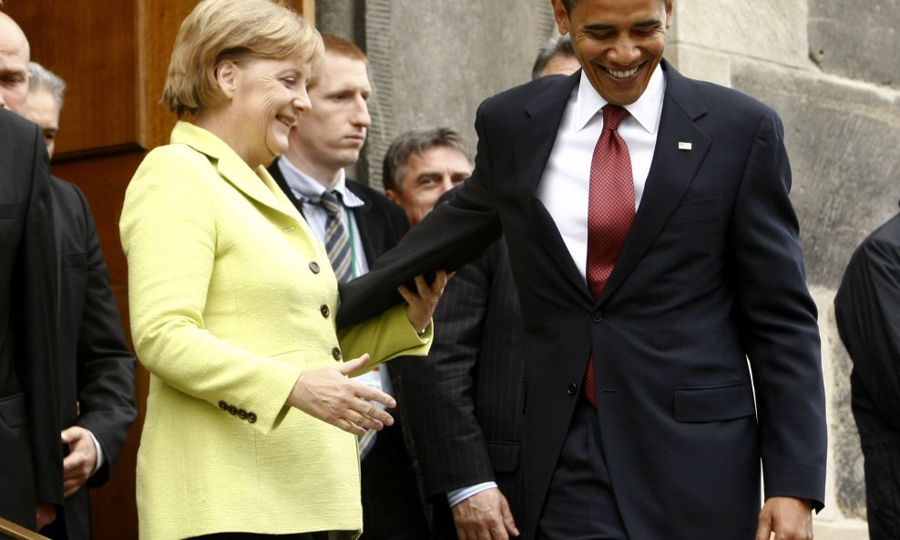 Merkel i Obama