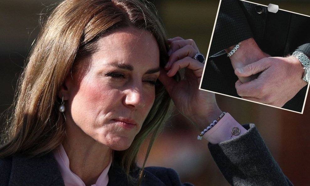 Kate Middleton i princ William s narukvicama