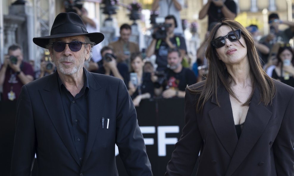 Monica Bellucci i Tim Burton