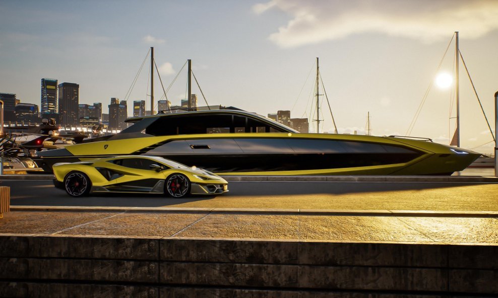 Tecnomar za Lamborghini 101FT i super sportski automobil Lamborghini Fenomeno