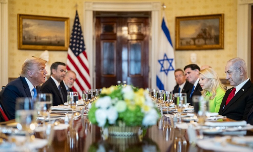 Donald Trump, Benjamin Netanyahu