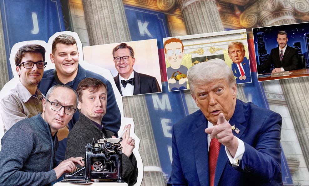 Tportalovi sugovornici, svjetski poznati satiričari i njihov dželat Donald Trump