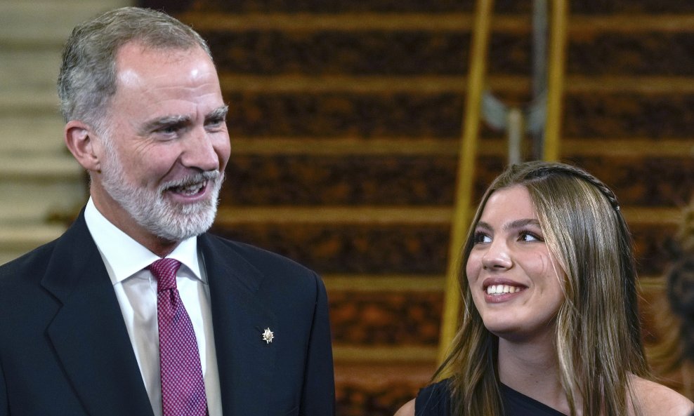 Kralj Felipe VI i infanta Sofia