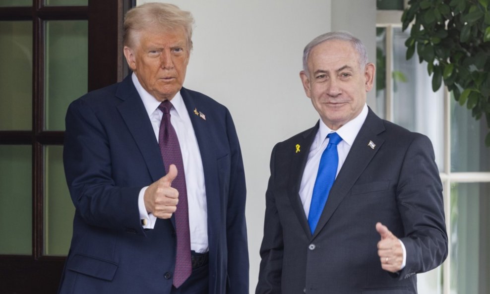 Donald Trump i Benjamin Netanyahu