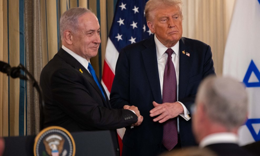 Donald Trump i Benjamin Netanyahu