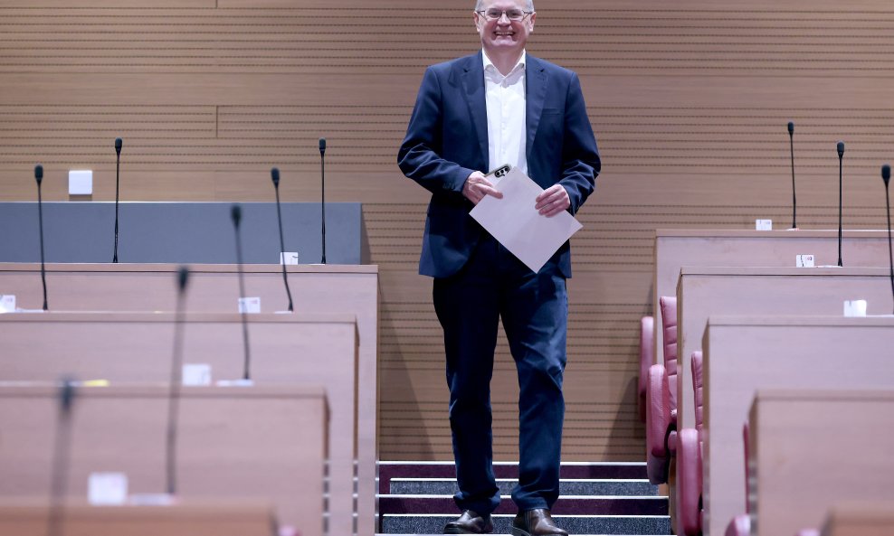 Darko Klasić u Hrvatskom saboru