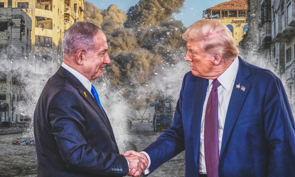 Benjamin Netanyahu i Donald Trump