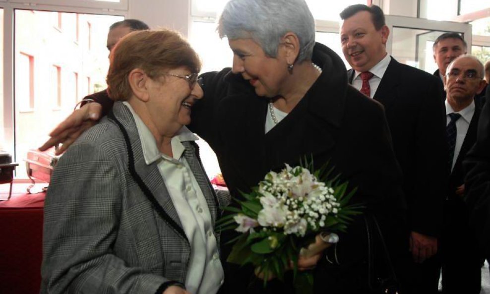 Vesna Bosanac i Jadranka Kosor