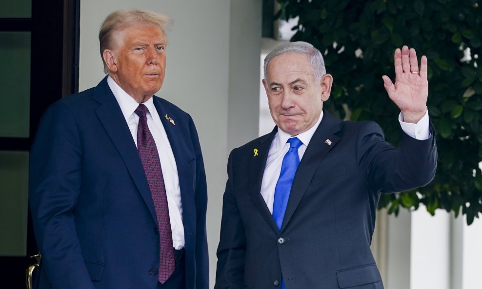 Donald Trump i Benjamin Netanyahu
