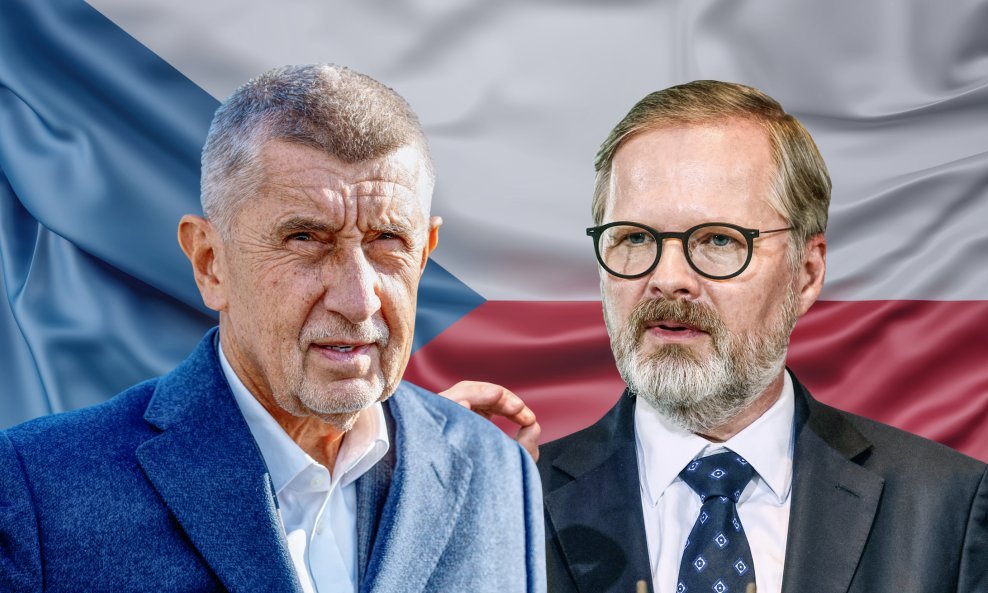Andrej Babiš i Petr Fiala