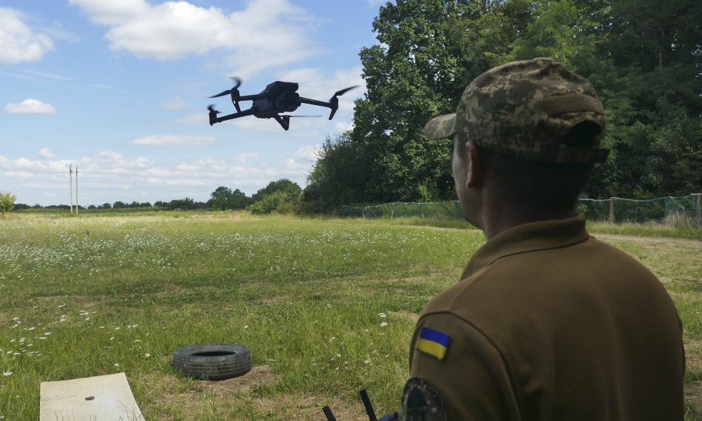 Ukrajinski dronovi - Ilustracija