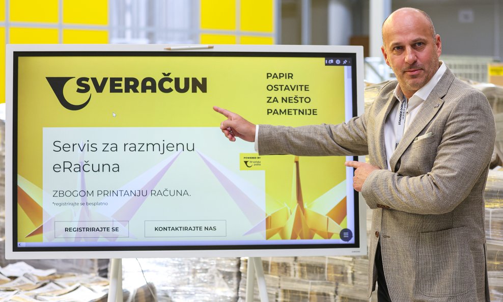 Hrvatska pošta prezentirala novi projekt Sveračun