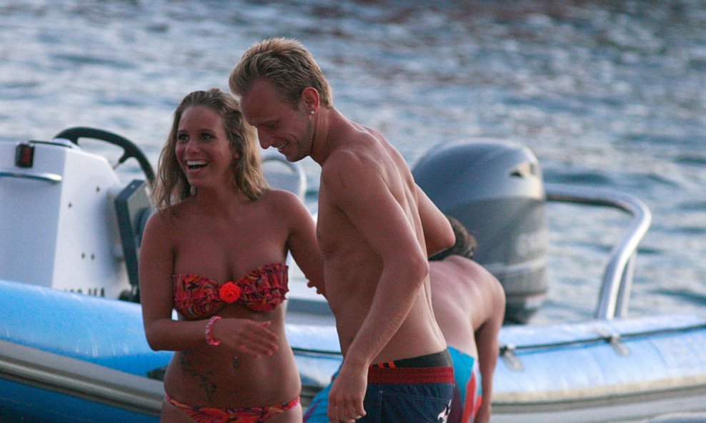Ivan Rakitić i Raquel Mauri
