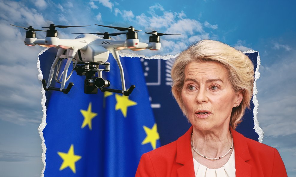 Ursula von der Leyen predstavila je ideju o borbi protiv dronova u govoru o stanju Unije