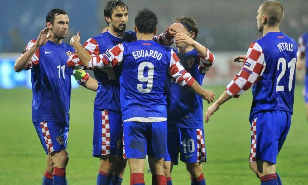 Hrvatska nogometna reprezentacija, slavlje
