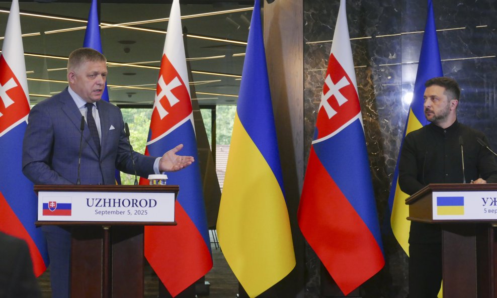 Robert Fico i Volodimir Zelenski