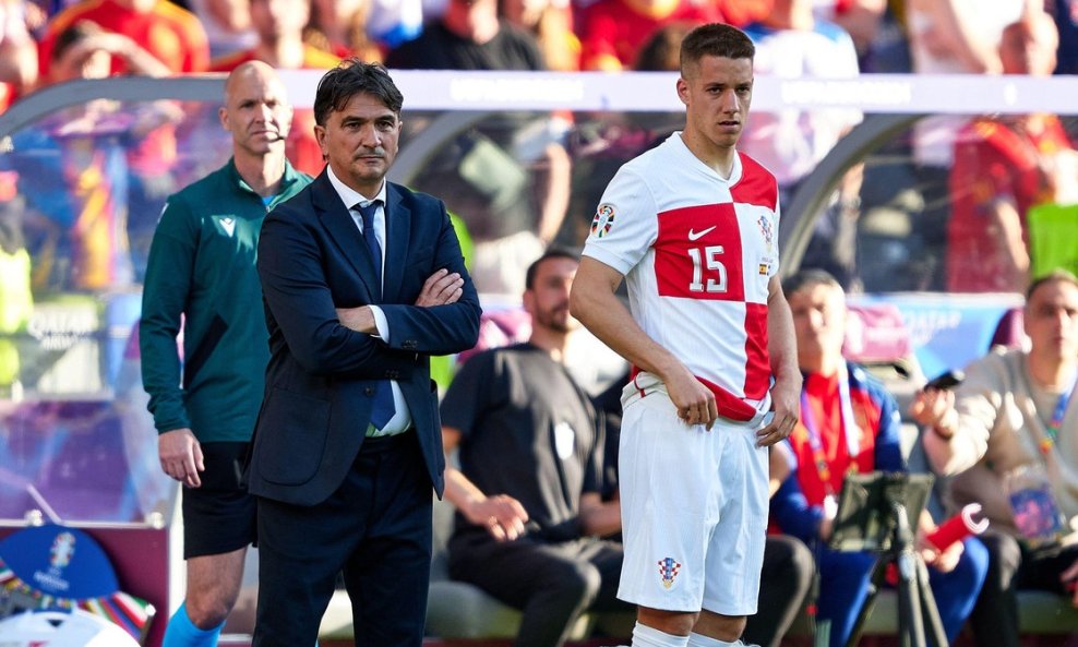 Mario Pašalić i Zlatko Dalić