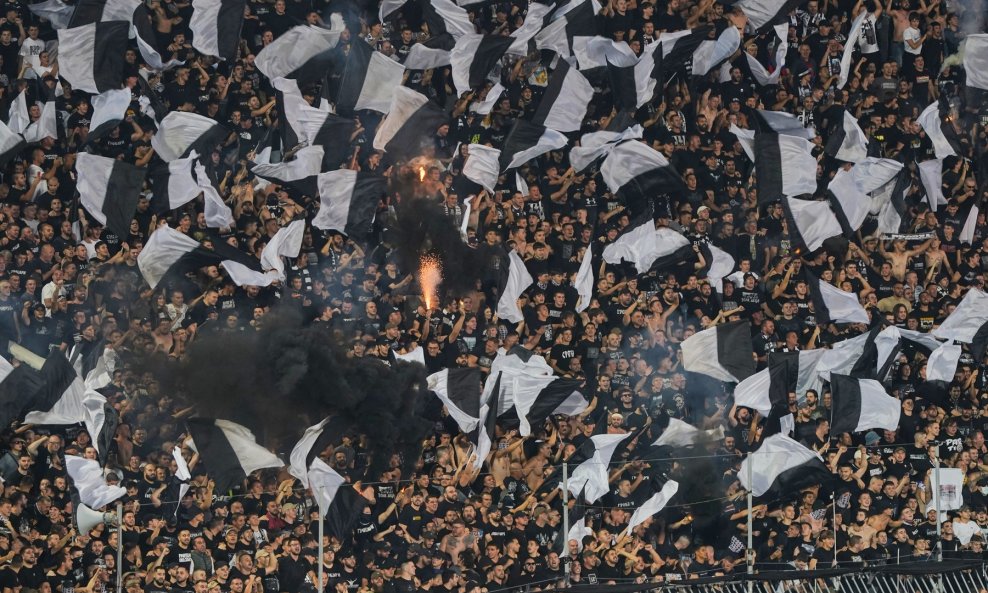 Navijači Partizana (arhiva)