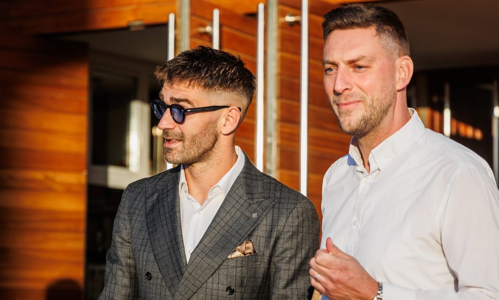 Marko Livaja na vjenčanju