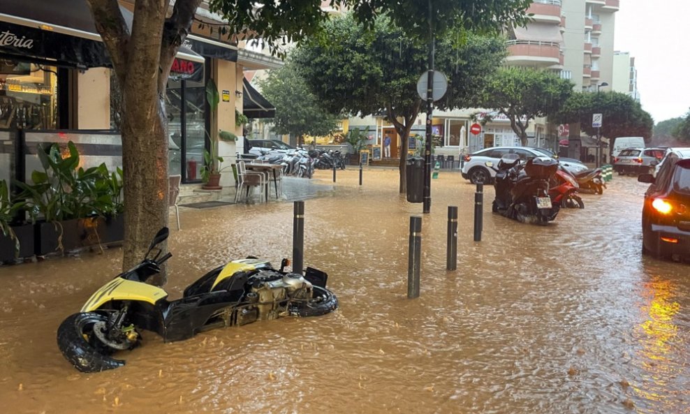 Obilna kiša u Vlaenciji pala je i krajem rujna