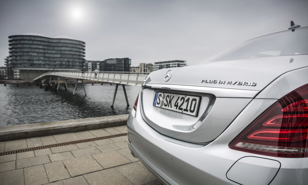 Mercedes S klase plug-in hibrid