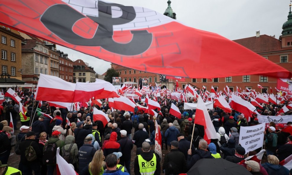 Prosvjed u Varšavi zbog migracijske politike