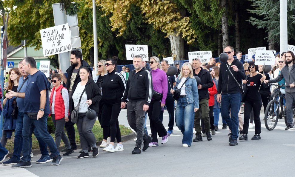 Održao se prosvjed u Sisku