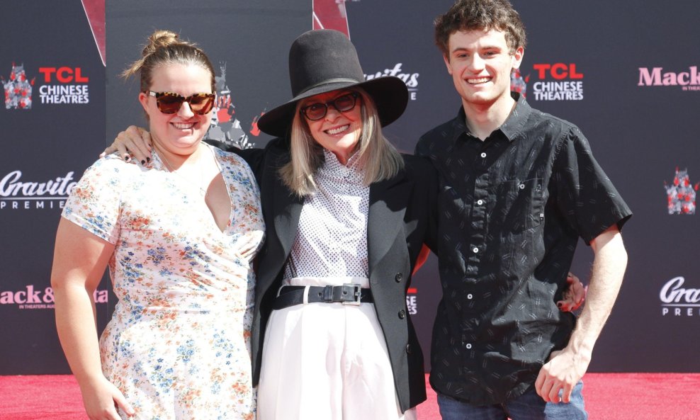 Dexter Keaton, Diane Keaton, Duke Keaton, 2022.