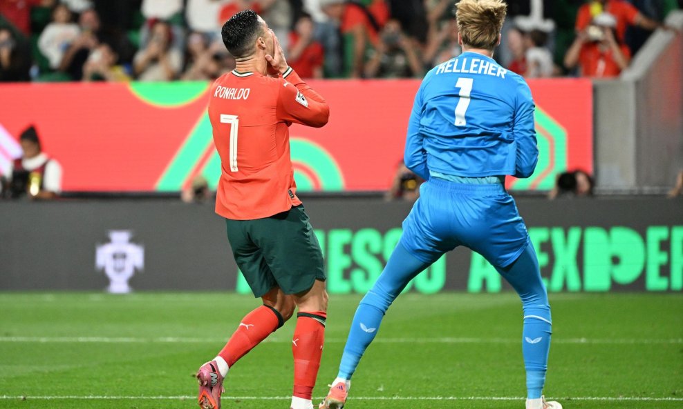 Ronaldo promašio penal
