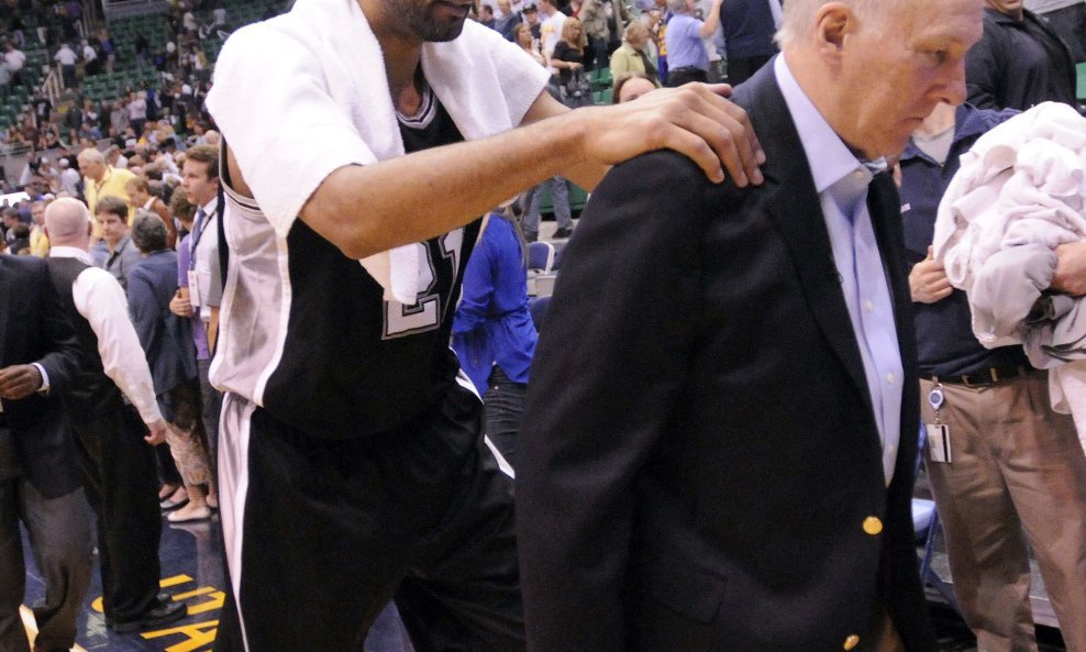 Tim Duncan i Gregg Popovich