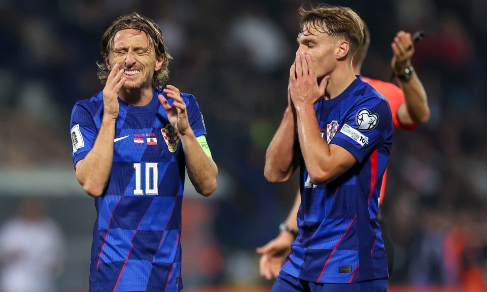 Luka Modrić i Toni Fruk Hrvatska