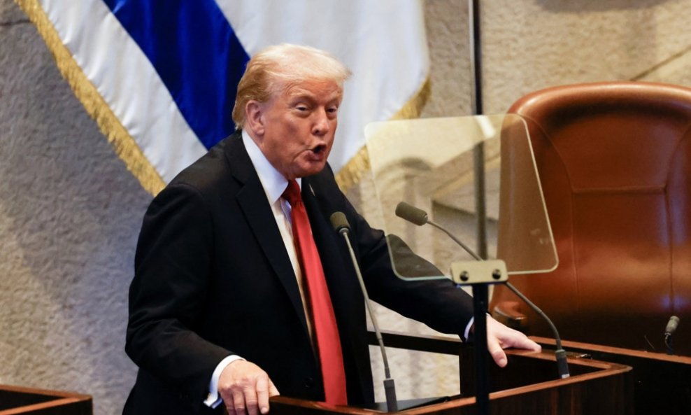 Donald Trump u Knessetu