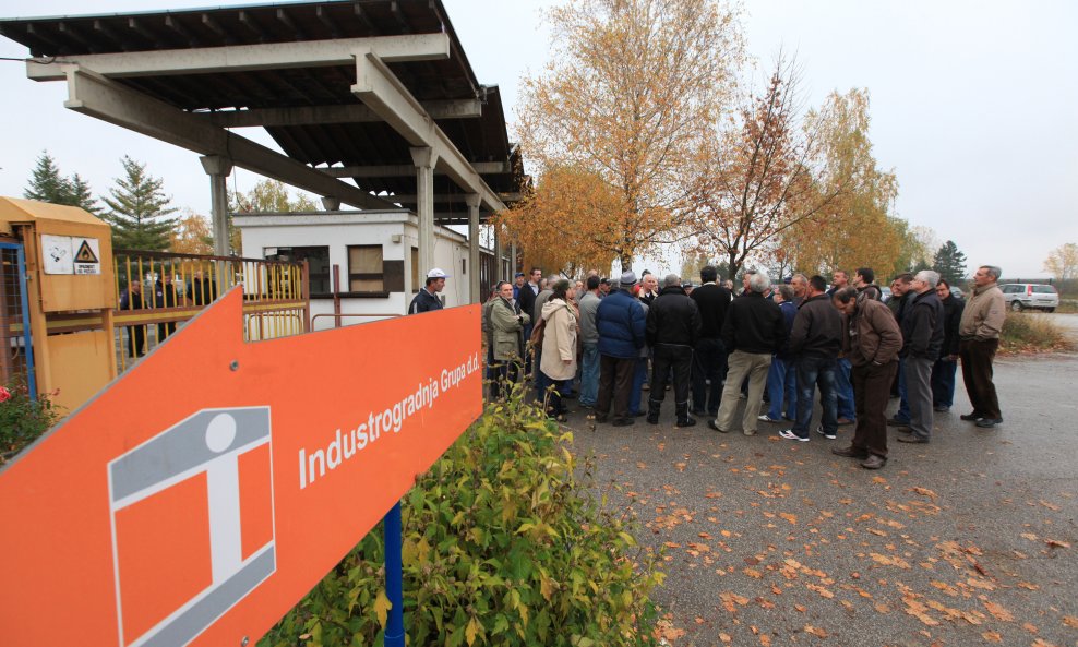 Industrogradnja je nekoć zapošljavala 12.000 radnika, a sad gotovo i ne postoji